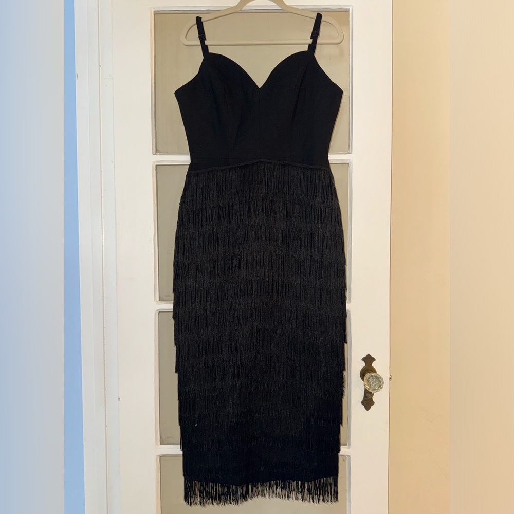 Some Like It Hot Fringe Wiggle Dress - Picture 13 of 14